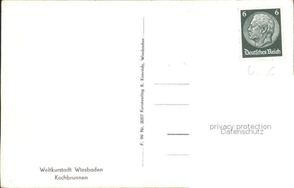 Wiesbaden Kochbrunnen Weltkurstadt – Bild 2
