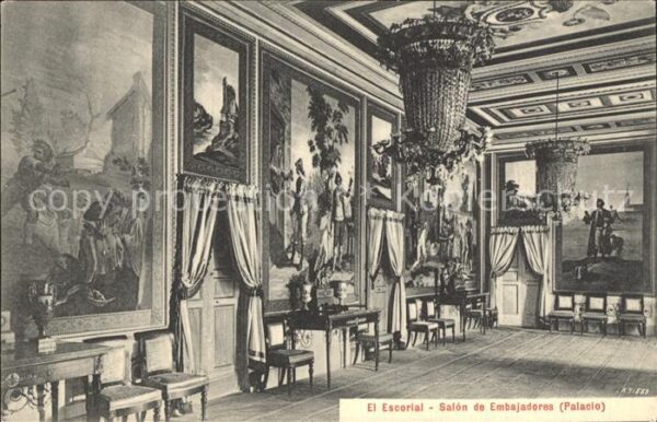 El Escorial Palacio Salon de Embajadores Wandgemäld