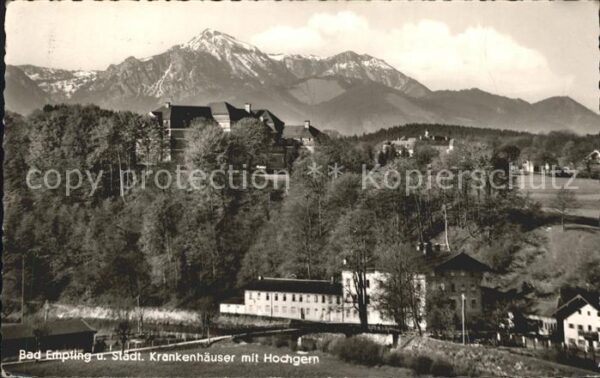 Bad Empfing Oberbayern Städtische Krankenhäuser Hochfelln Hoch