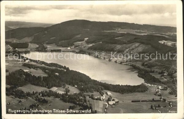 Titisee Schwarzwald Fliegeraufnahme