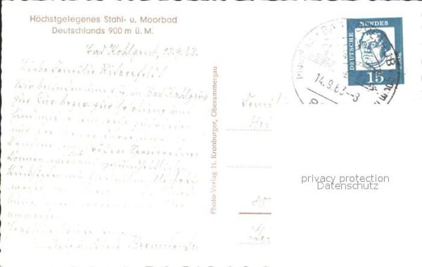Bad Kohlgrub Haus der Kurgäste – Bild 2