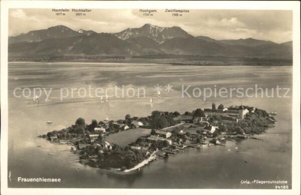 Frauenchiemsee Kloster Frauenwörth Chiemgauer Alpen Or
