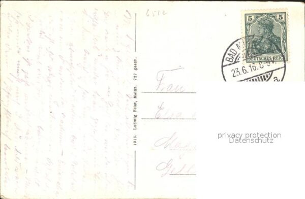 Muenster Stein Ebernburg Bad Totalansicht von der Ebernburg gesehen – Bild 2