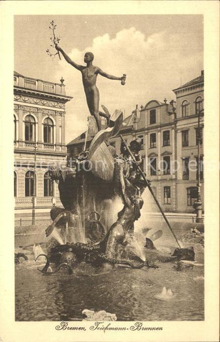 Bremen Teichmann Brunnen
