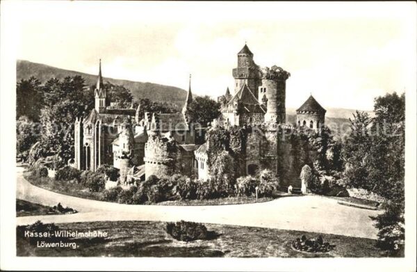 Wilhelmshoehe Kassel Löwenburg