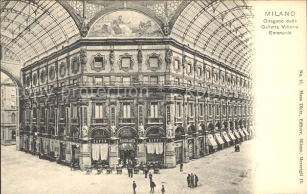 Milano Ottagono della Galleria Vittorio Emanue