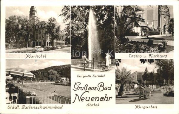 Bad Neuenahr-Ahrweiler Kurhotel Sprudel Casino Kurgarten Garte