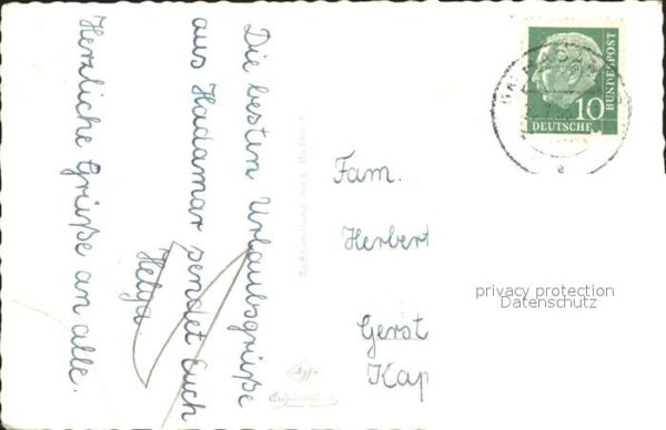 Hadamar Westerwald Konvikt Krankenhaus Kirche Untermarkt R – Bild 2