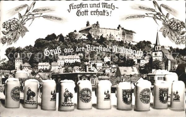 Kulmbach Hopfen und Malz Gott erhalt's Bierstadt