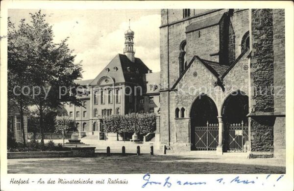 Herford Münsterkirche Rathaus