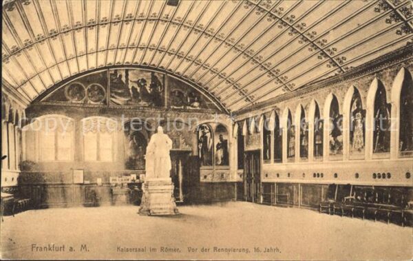 Frankfurt Main Kaisersaal im Römer Denkmal