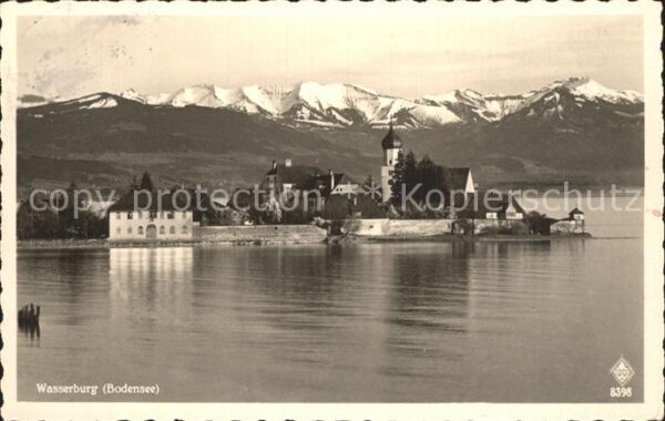 Wasserburg Bodensee Halbinsel Alpenblick