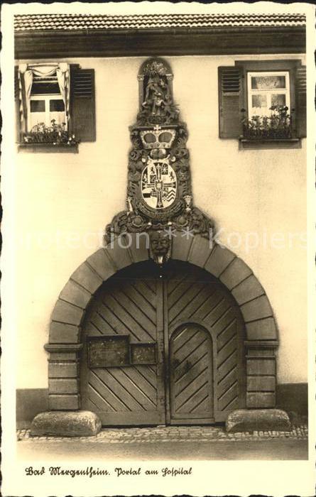 Bad Mergentheim Portal am Hospital Bütten
