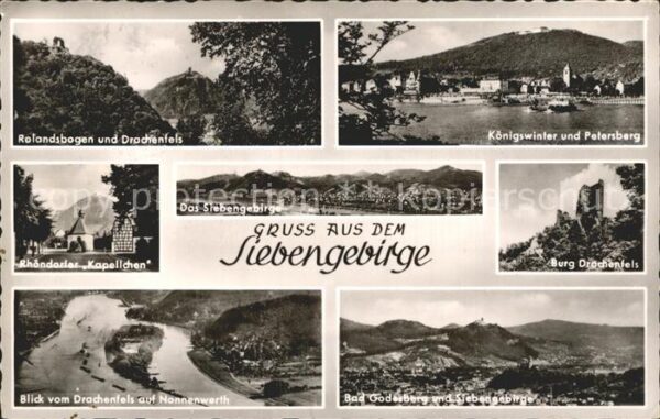 Koenigswinter Petersburg Burg Drachenfels Bad Godesbe