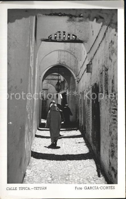 Tetuan Calle Tipica