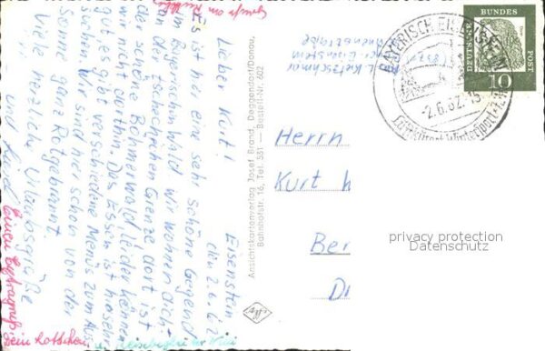 Bayerisch Eisenstein Teilansichten Luftkurort – Bild 2