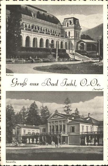 Bad Ischl Salzkammergut Kurhaus Kaiservilla
