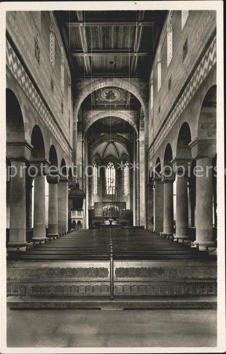 Alpirsbach Inneres der Klosterkirche erbaut 11. Jh