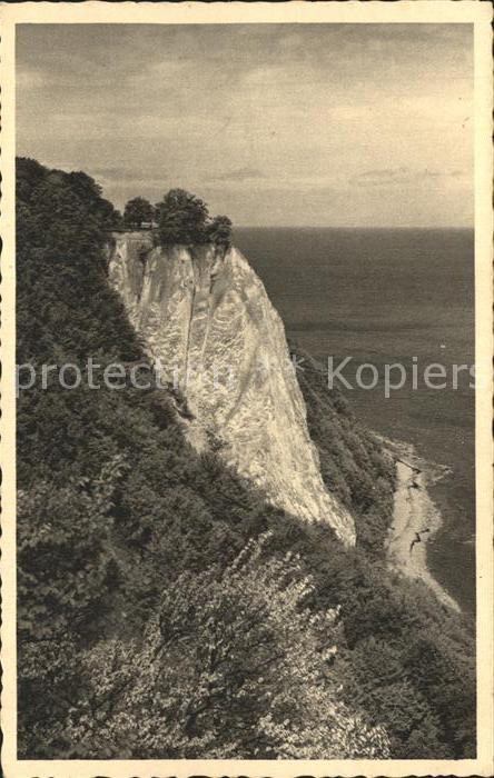 Sassnitz Ostseebad Ruegen Königstuhl Kreidefelsen Küste