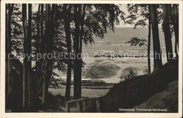 Timmendorfer Strand Blick zum Strand