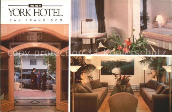 San Francisco California York Hotel