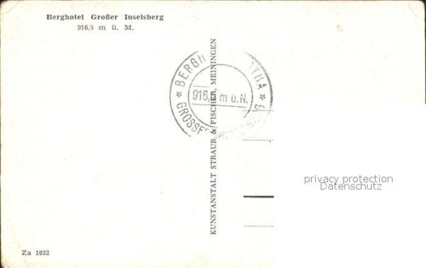 Inselsberg Schmalkalden Hotel Gotha Fernsicht – Bild 2