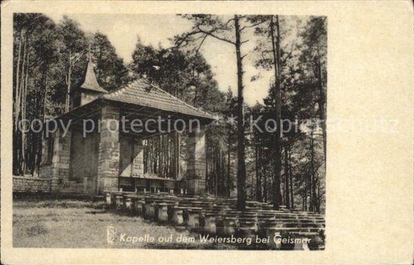 Geismar Lengenfeld Vogtland Kapelle auf dem Weiersberg
