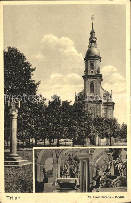 Trier St Paulinkirche Krypta Wallfahrt zum hl