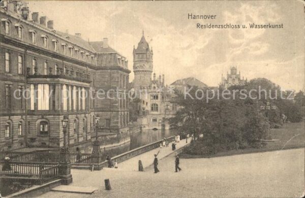 Hannover Residenzschloss und Wasserkunst