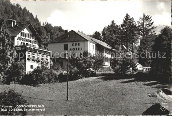 Bad Goisern Salzkammergut Kurhotel Jodschwefelbad
