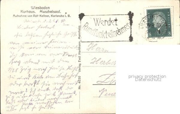 Wiesbaden Kurhaus Muschelsaal – Bild 2