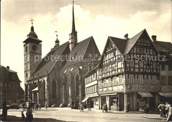Schmalkalden Blick zur Kirche