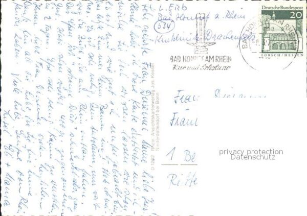 Bad Honnef Kurklinik Drachenfels – Bild 2