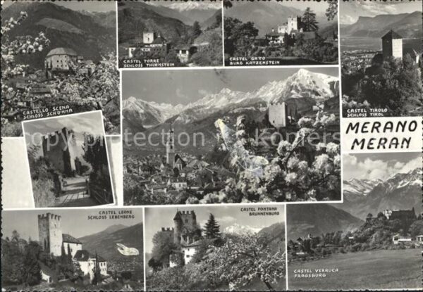 Merano Meran Castello Burgen und Schlösser Alpen Bau