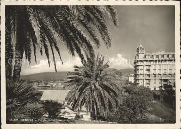 Genova Genua Liguria Poggio della Giovane Italia