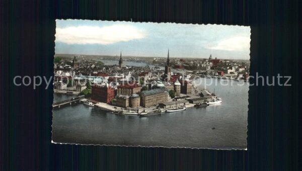 Stockholm Blick vom Town Hall Tower