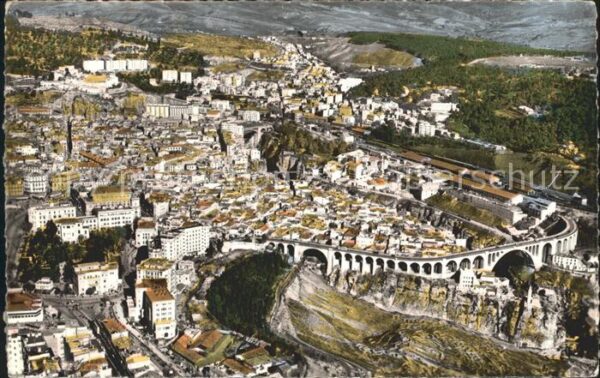 Constantine Algerien Fliegeraufnahme