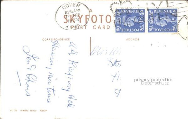 Dover Kent UK Burg und Strand – Bild 2