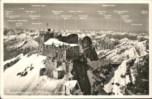 Zugspitze Münchner Haus