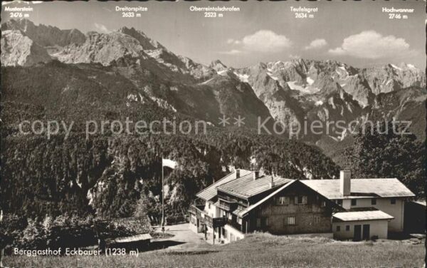 Garmisch-Partenkirchen Berggasthof Eckbauer
