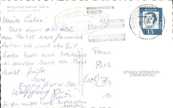 Garmisch-Partenkirchen Berggasthof Eckbauer – Bild 2