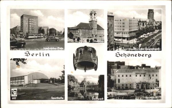 Berlin Schöneberg Rathaus Innsbrucker Platz Sp