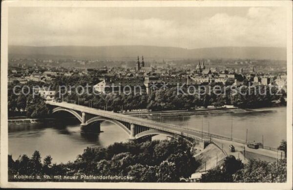 Koblenz Rhein Pfaffendorferbrücke