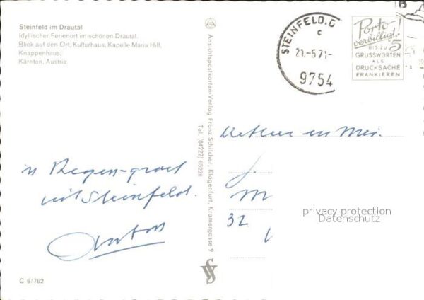 Steinfeld Kaernten Kapelle Maria Hilf Kulturhaus  Knappenh – Bild 2