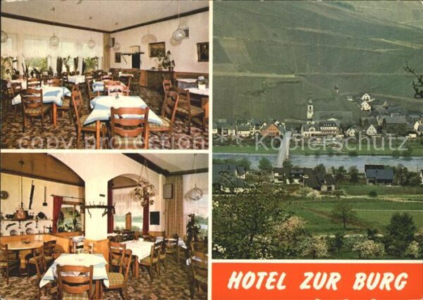Kinheim Hotel Restaurant Zur Burg Speiseraum Te