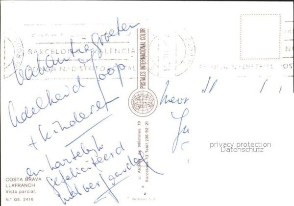Llafranc Gesamtansicht mit Hafen – Bild 2