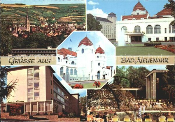 Bad Neuenahr-Ahrweiler Totalansicht Kurhaus an der Ahr Sanator