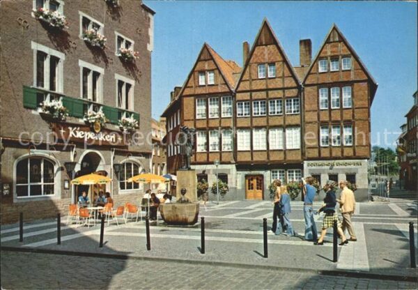 Muenster Westfalen Am Kiepenkerl