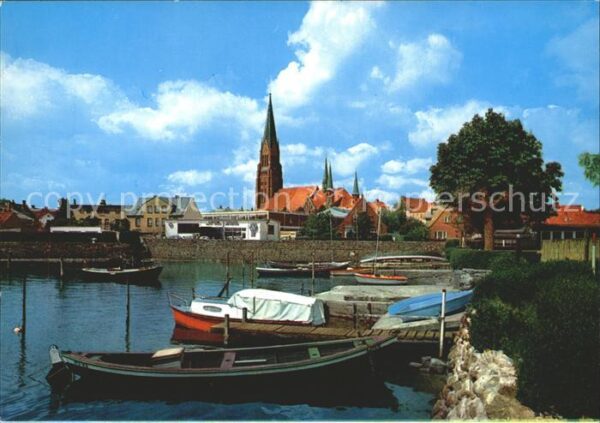 Schleswig Schlei Partie am Hafen