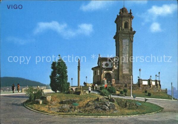 Vigo Galicia Espana Monumento al Sagrado Corazòn de Jesùs